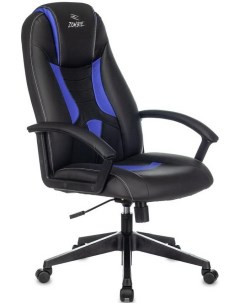 Кресло для геймеров 8 чёрный синий Zombie