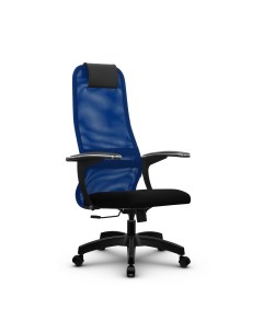 Кресло компьютерное SU B 8 подл 158 осн 001 Синий Метта