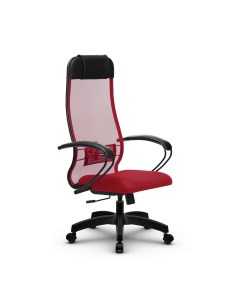 Кресло компьютерное МЕТТА 11 MPRU подл 130 осн 001 Красный Красный Метта