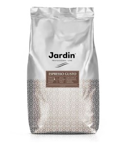 Зерновой кофе Espresso Gusto пакет 1кг Jardin