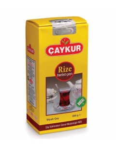 Турецкий черный мелколистовой чай Rize Turist 200г Caykur