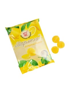 Мармелад желейный со вкусом лимона 200 г Кубанский продукт