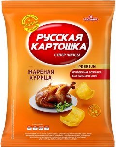 Чипсы картофельные жареная курица 190 г Русская картошка