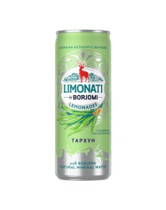 Газированный напиток Limonati Тархун 330 мл х 12 шт Borjomi