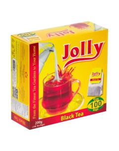 Чай черный в пакетиках 2 г х 100 шт Jolly
