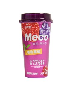 Холодный чай фруктовый со вкусом вишни черники и клубники 400 мл Meco