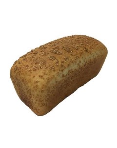 Хлеб пшеничный бездрожжевой с посыпкой отруби 410 г Без бренда