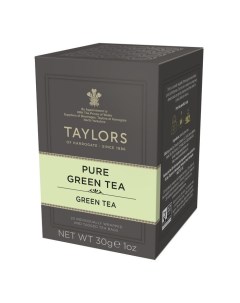 Чай зеленый Сенча в пакетиках 1 5 г х 20 шт Taylors