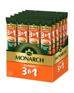 Напиток кофейный Классика 3 в 1 растворимый 24x13 5 г Monarch