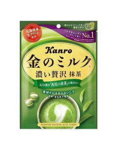 Карамель молочная со вкусом зеленого чая 70 г Kanro