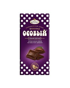 Шоколад Элитный горький 90 г Особый