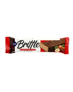 Вафли Brittle с молочным шоколадом 30 г Cizmeci time