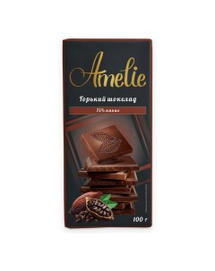 Шоколад горький 100 г Amelie