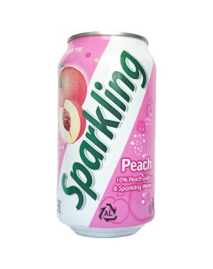 Напиток Tams Sparkling Peach газированный 355 мл Lotte