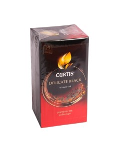Чай черный curtis 25 пакетиков по 1 7 г delicate black May