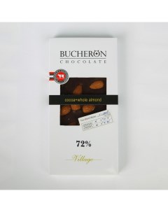 Шоколад горький миндаль 100 г Bucheron