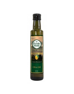 Оливковое масло Extra Virgin нерафинированное с лимоном 250 мл Feudo verde