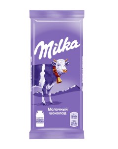 Шоколад Милка молочный 85 г 100838 2шт Milka
