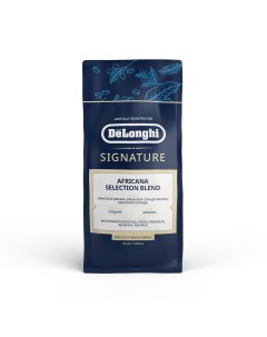 Кофе в зернах Signature coffee Africana selection blend 1 кг Delonghi