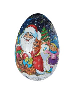 Шоколадное яйцо Новогодняя сказка 90 г Шоколадная компания