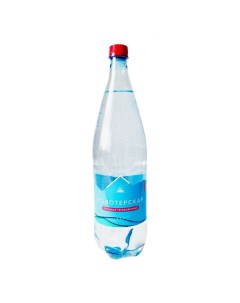 Вода питьевая газированная 1 5 л Новотерская