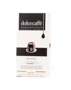 Кофе Dolcecaffe Blanco в капсулах 55 г х 10 шт Caffe testa