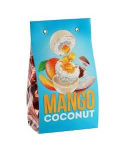 Кокосовые конфеты Tropical Paradise с начинкой МАНГО 140 г Grondard