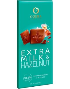 Шоколад Ozera Extra milk Hazelnut 90 г O`zera