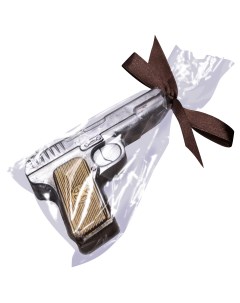 Шоколадная фигурка Пистолет в пакете 70 г Ichoco