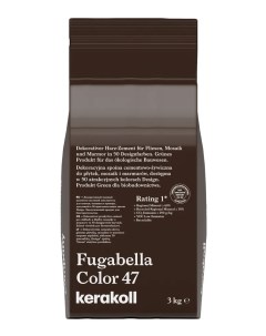 Затирка гибридная Fugabella Color цвет 47 кофейный 3 кг Kerakoll