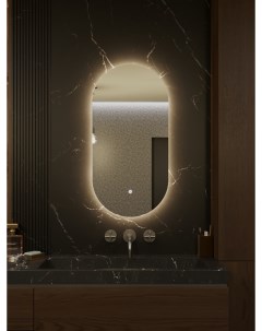 Зеркало для ванной OLV 100 40 с теплой LED подсветкой Slavio maluchini