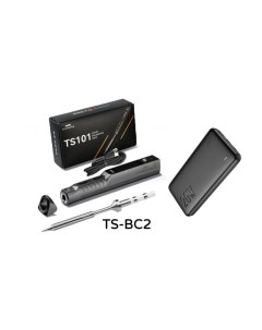 Комплект паяльник TS101 с жалом BC2 внешний аккумулятор Hoco 10000Mah Miniware