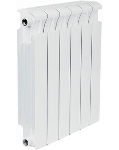 Биметаллический радиатор Monolit Ventil MVR 3 4 500 мм 6 секций правое подключени Rifar