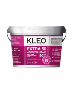 Клей для флизелиновых обоев Extra 50 готовый 10 кг Kleo