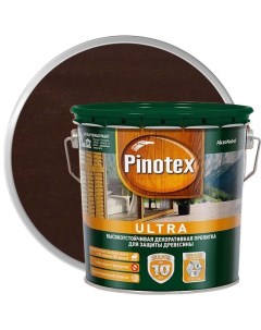 Пропитка декоративная для защиты древесины Ultra AWB полуглянцевая палисандр 2 7 л Pinotex