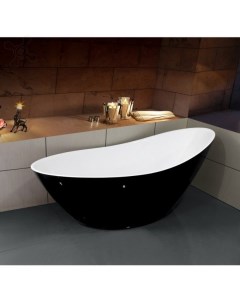 Акриловая ванна London black 180х80 Esbano