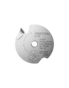 Пильный диск подрезной DIA 47x2 5x6 35 T1 577082 Festool