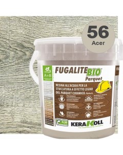 Затирка эпоксидная Fugalite Bio Parquet цвет 56 Acer серо бежевый 3 кг Kerakoll