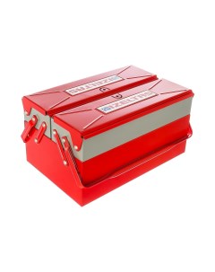 Раскладной ящик для инструментов металлический 190х300х150 3 секции 8410336103 Izeltas