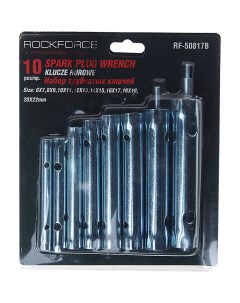 Набор трубчатых торцовых ключей 10пр в блистере RF 50817B Rockforce