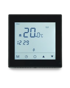 Терморегулятор термостат Varmel Life Eco WIFI 1058 чёрный Warm