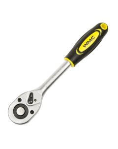 Ключ Трещотка 1 4 45 Зуба Реверсивная С Резиновой Ручкой арт WMC 802 Wmc tools