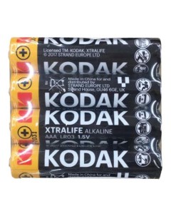 Батарейки LR03 60 4S Сolour box Kodak