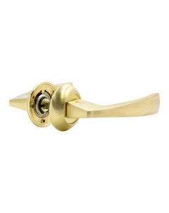 Ручка дверная межкомнатная на розетке 700 SG комплект Матовое золото Loid