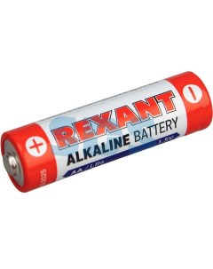 Алкалиновая батарейка 30 1027 AA LR6 1 5V 2700 mAh 4 штуки Rexant