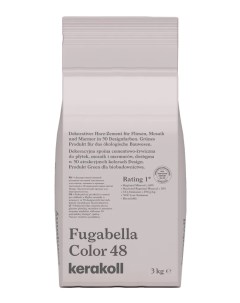Затирка гибридная FUGABELLA COLOR Цвет 48 Серо розовый 3 кг Kerakoll