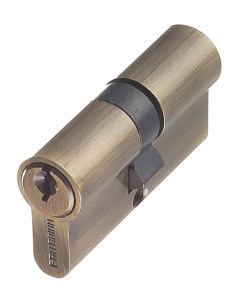 Цилиндр AL 60 AB 60 30х30 мм ключ ключ античная бронза Palladium