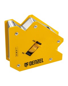 Фиксатор магнитный отключаемый для сварочных работ усилие 30 LB 45х90х135 гр 97563 Denzel