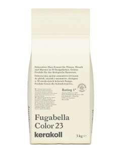 Затирка гибридная Fugabella Color цвет 23 топленое молоко 3 кг Kerakoll