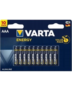 Батарейка ENERGY LR03 AAA Alkaline 1 5V BL10 Varta